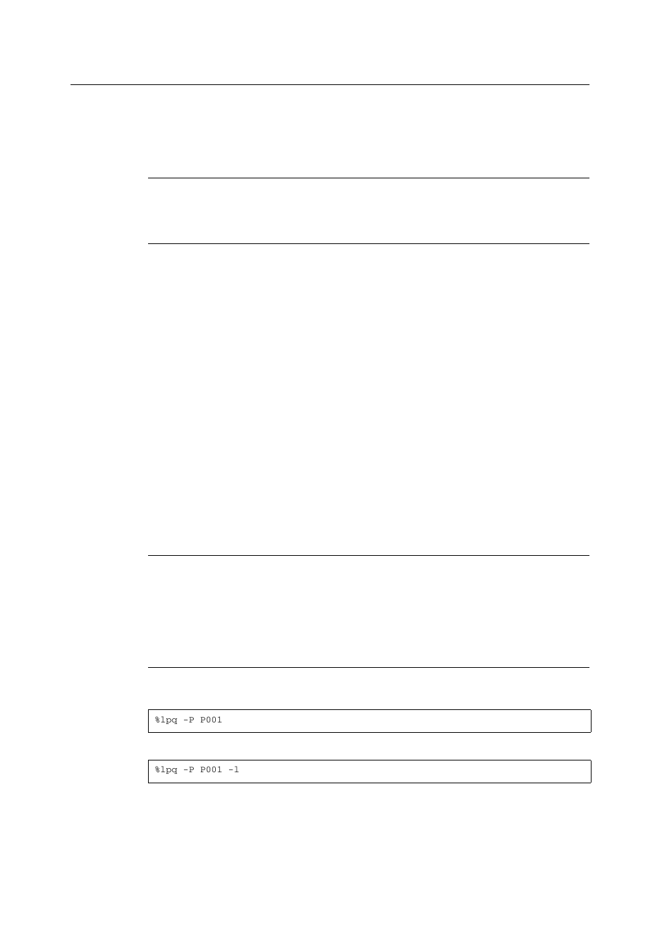Inquiry (lpq), Command format, Command options | Precautions, Sample | Oki B 6300 User Manual | Page 34 / 72