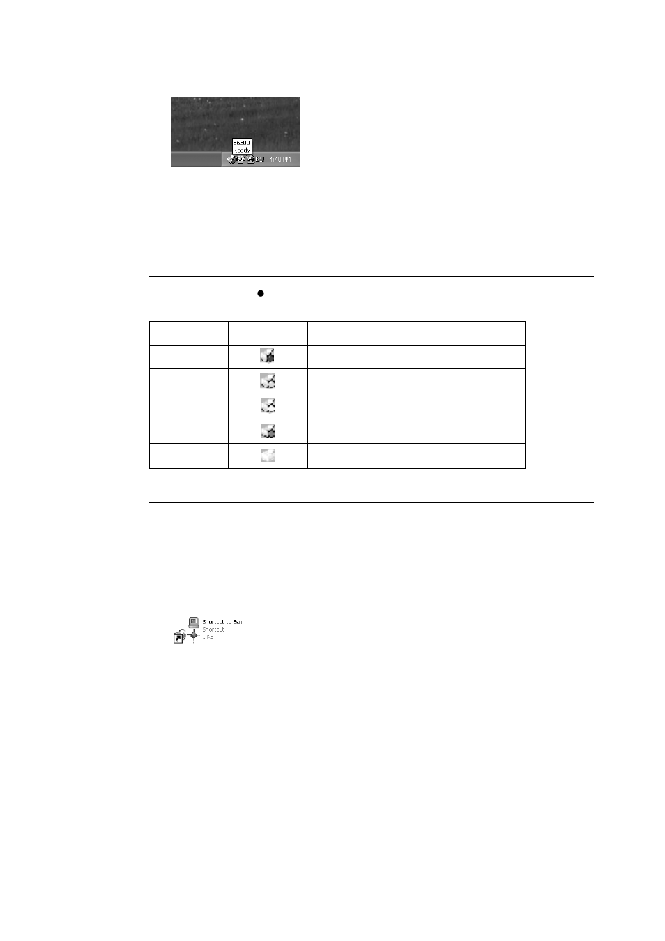Color of the icon and printer status | Oki B 6300 User Manual | Page 45 / 72