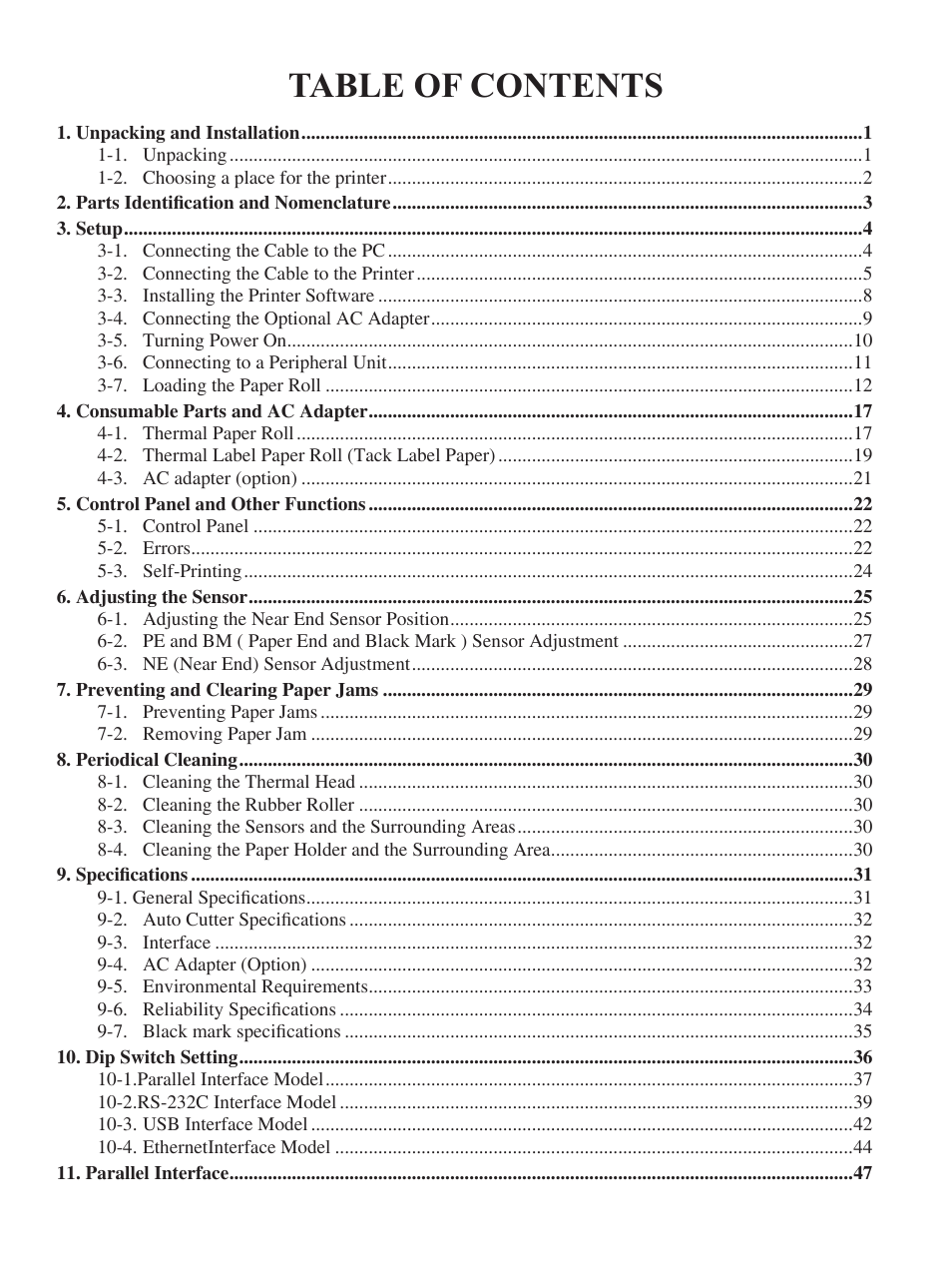 Oki RT322POS User Manual | Page 3 / 60