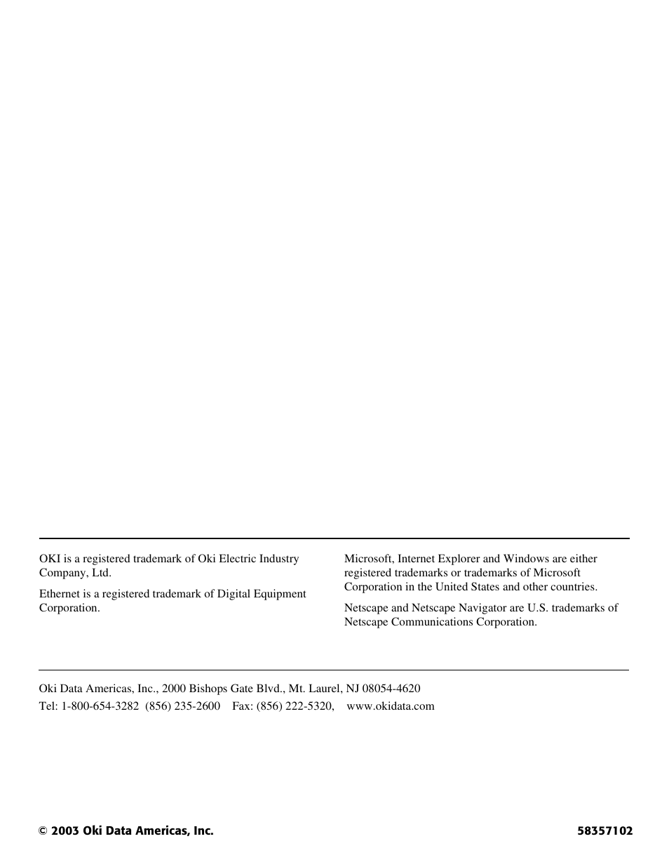 Oki C5100 58357102 User Manual | Page 12 / 12