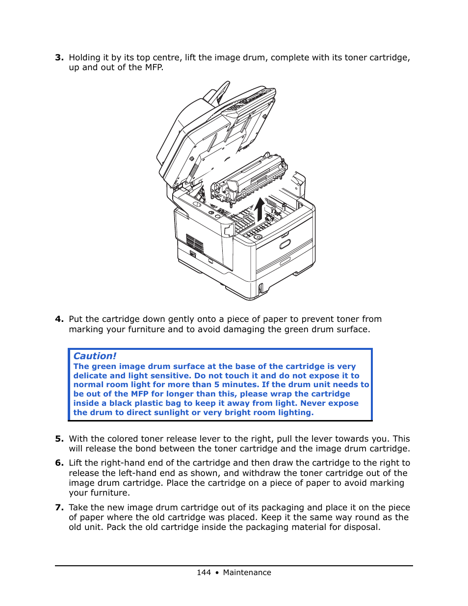 Oki MB 460 User Manual | Page 144 / 179