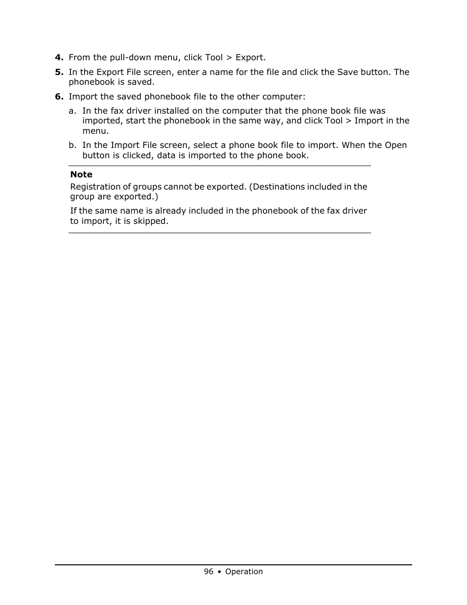 Oki MB 460 User Manual | Page 96 / 179
