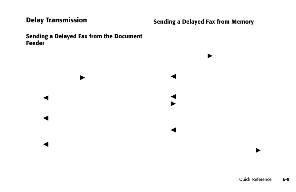 Delay transmission | Oki OFFICE 84 User Manual | Page 9 / 14
