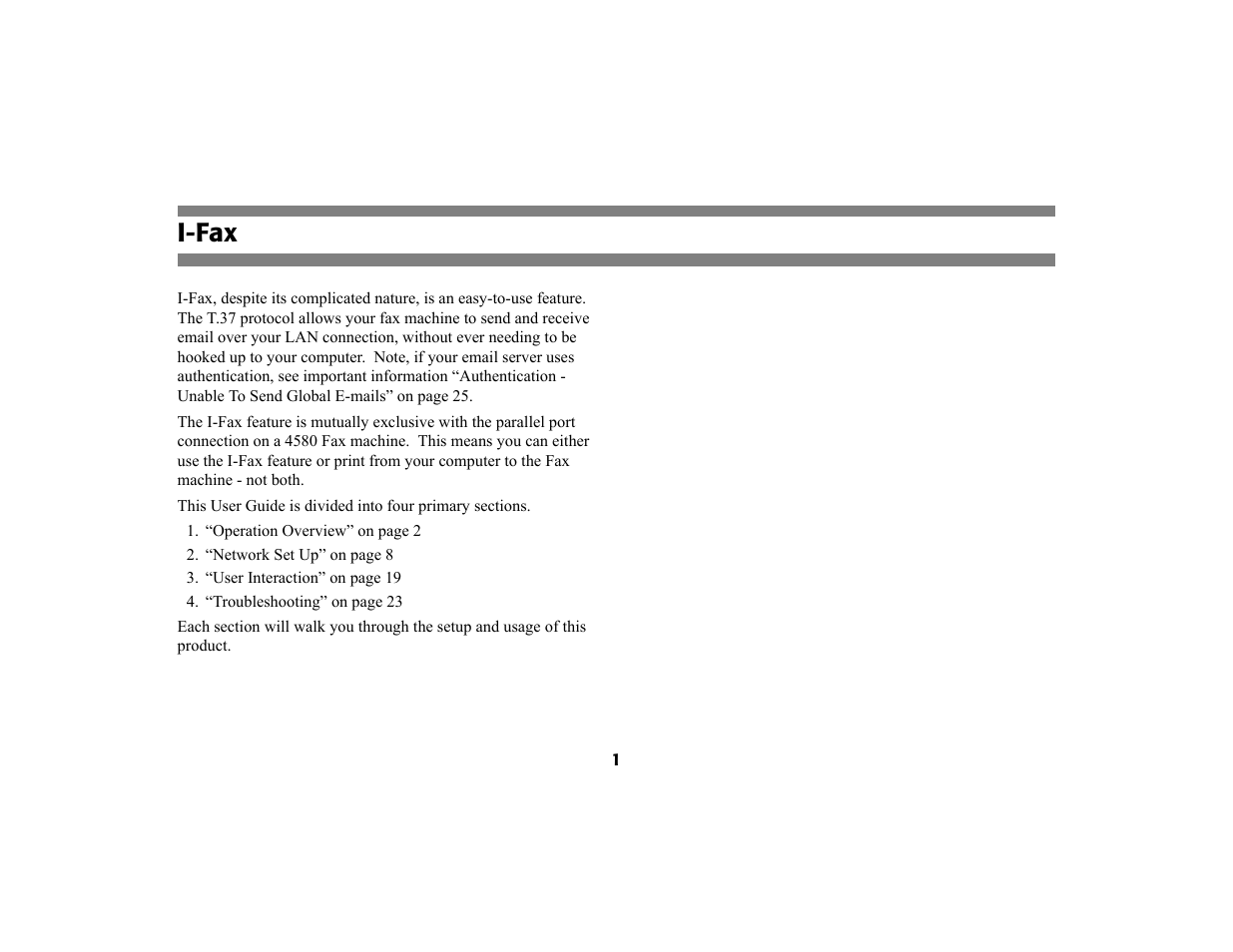 I-fax | Oki 4580 User Manual | Page 4 / 29