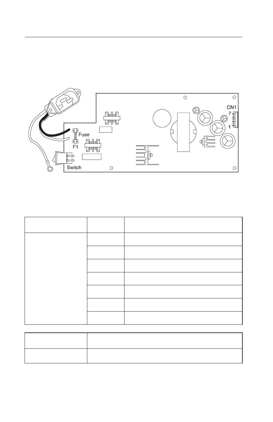 Signal connections, Power supply (9w & 24w), Signal connections” on | Oki B 2400 User Manual | Page 110 / 168