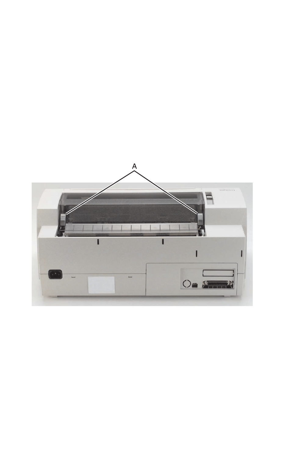 Covers, front removal, Covers, ribbon access removal | Oki B 2400 User Manual | Page 66 / 168