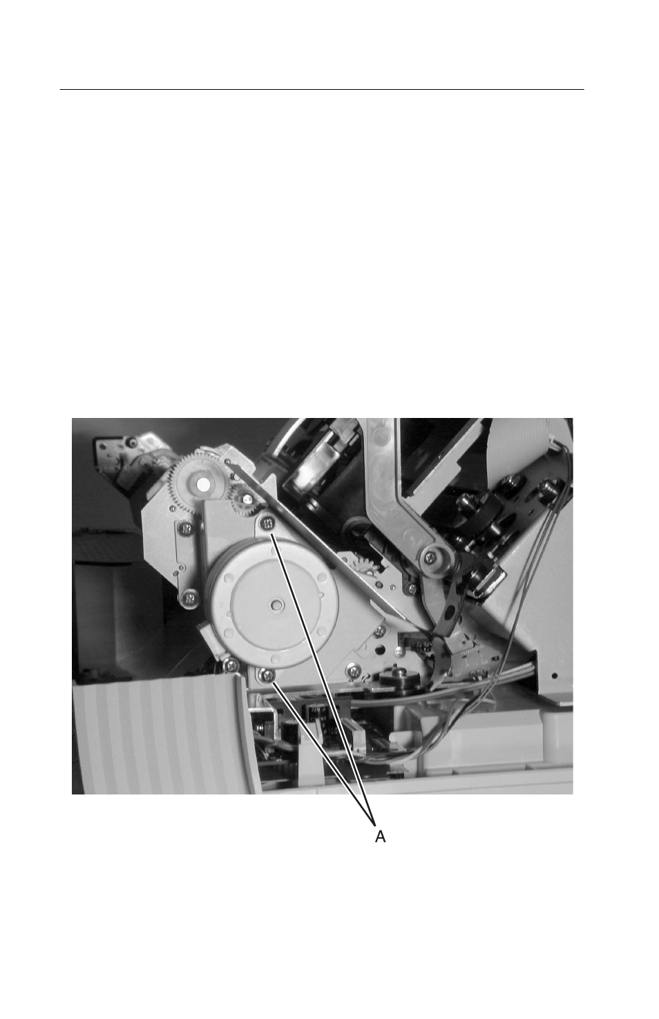 Paper handling removals, Paper select lever removal, Paper feed motor removal | Oki B 2400 User Manual | Page 84 / 168