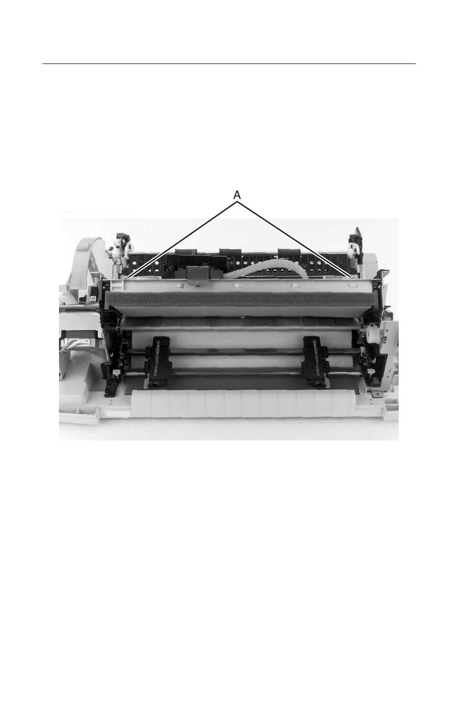 Print handling removals, Platen removal | Oki B 2400 User Manual | Page 86 / 168