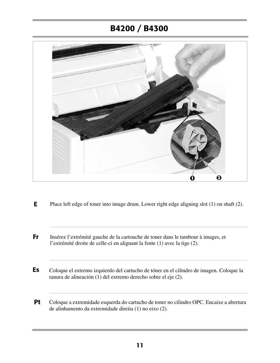 Oki B 4200 User Manual | Page 11 / 20