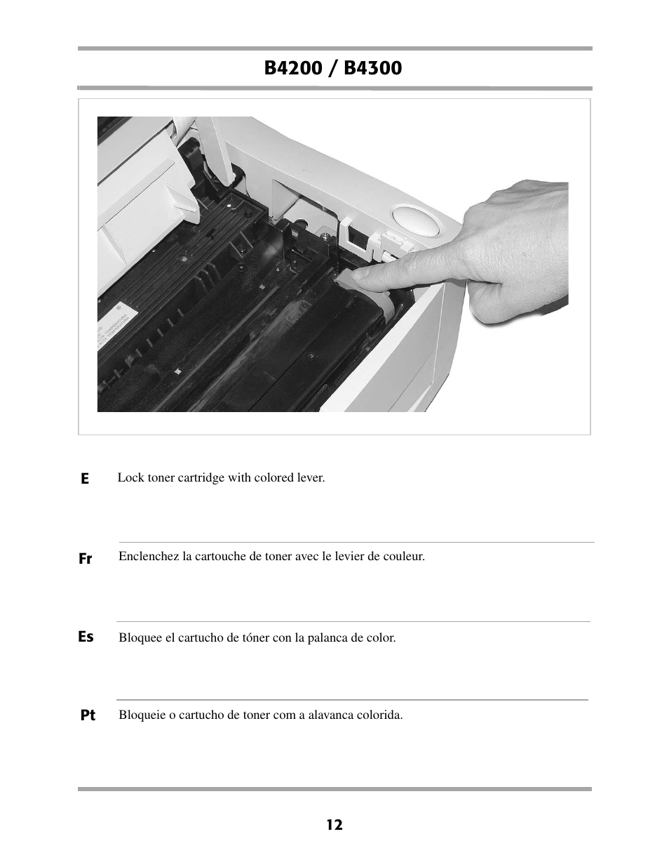 Oki B 4200 User Manual | Page 12 / 20