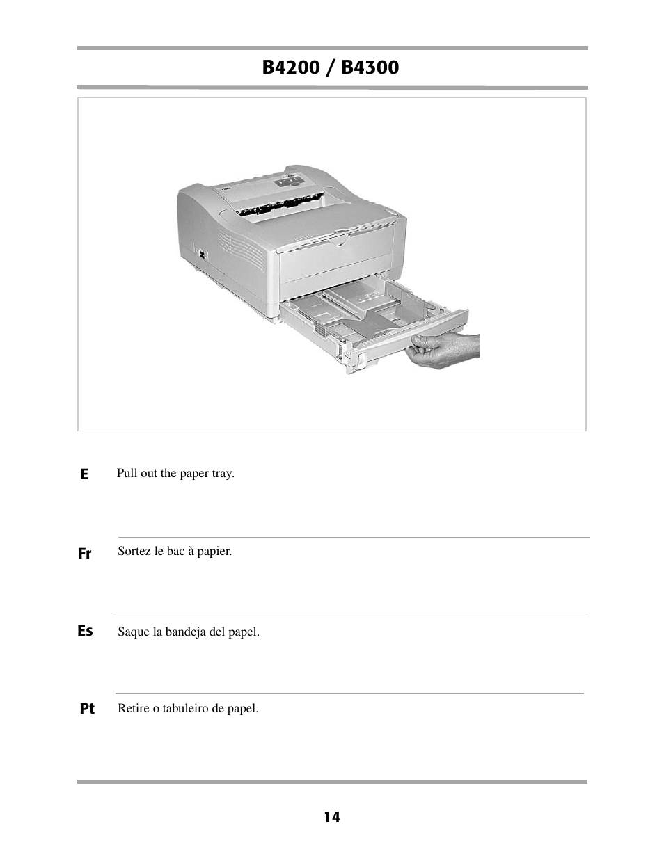 Oki B 4200 User Manual | Page 14 / 20