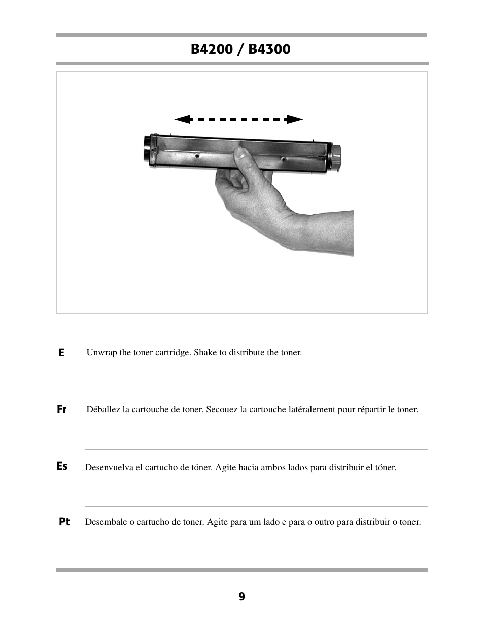 Oki B 4200 User Manual | Page 9 / 20