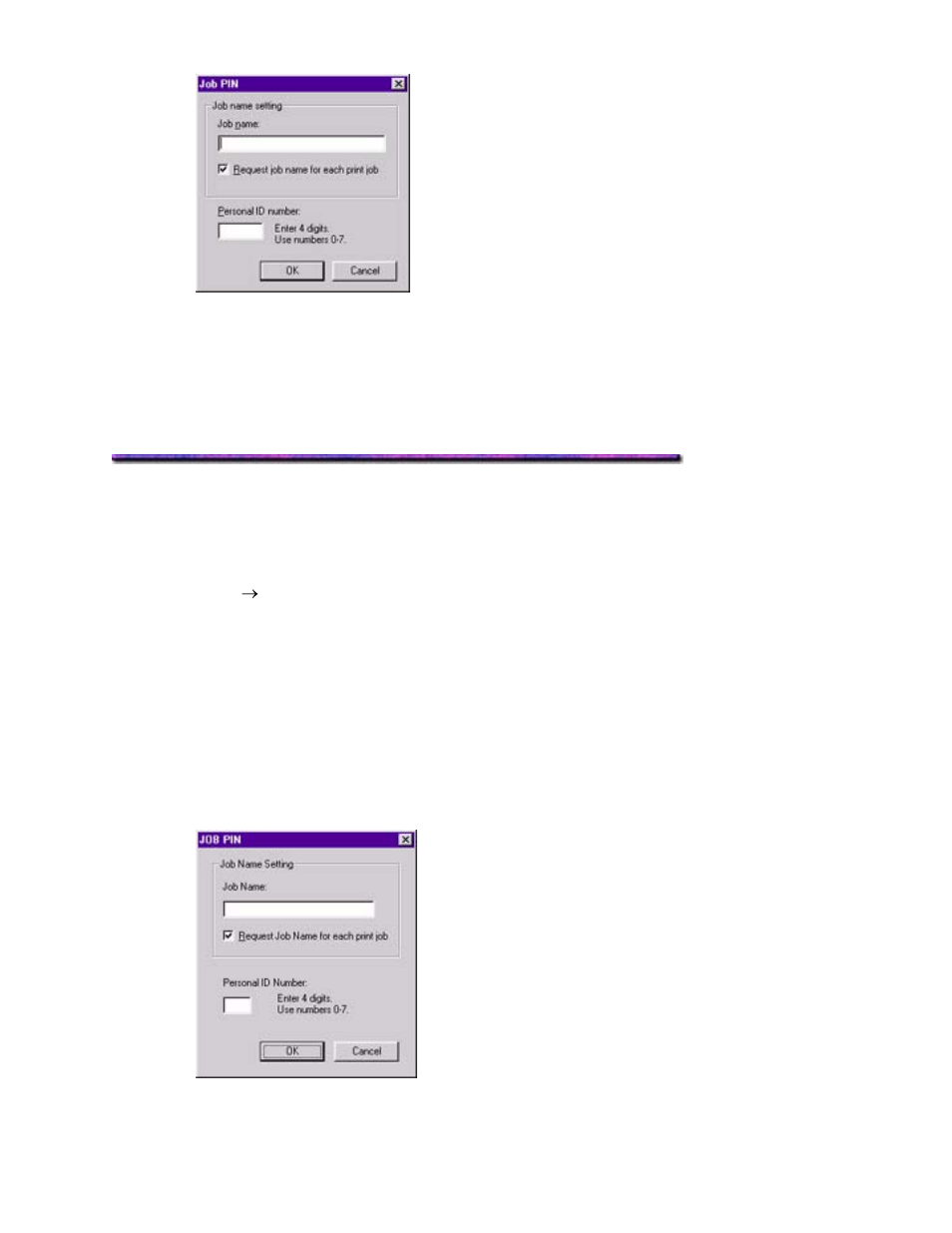 Proof & print: windows 98 & 95 postscript driver | Oki C 9400 User Manual | Page 232 / 453
