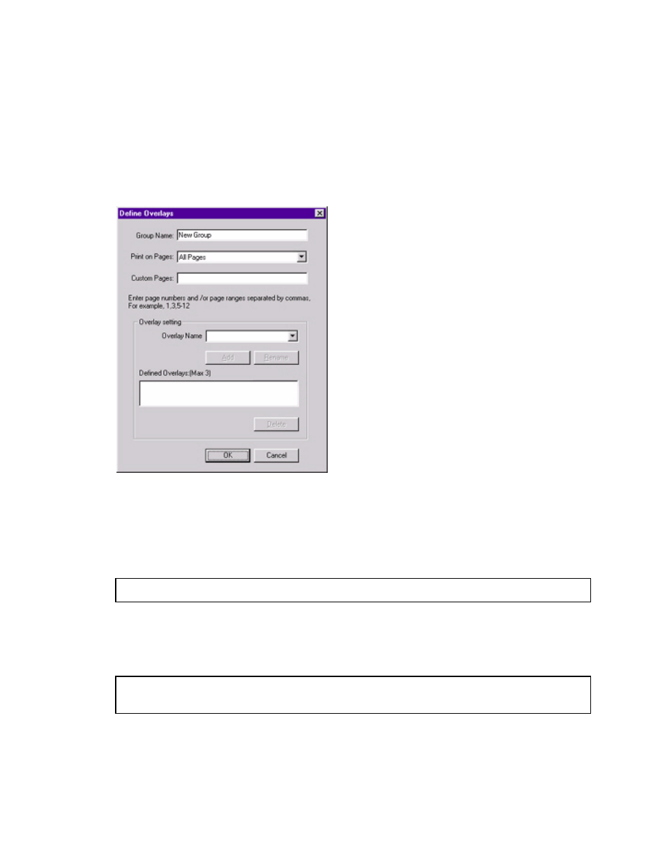 Set up an overlay group, Save your settings, Set up an overlay group: save your settings | Oki C 9400 User Manual | Page 263 / 453