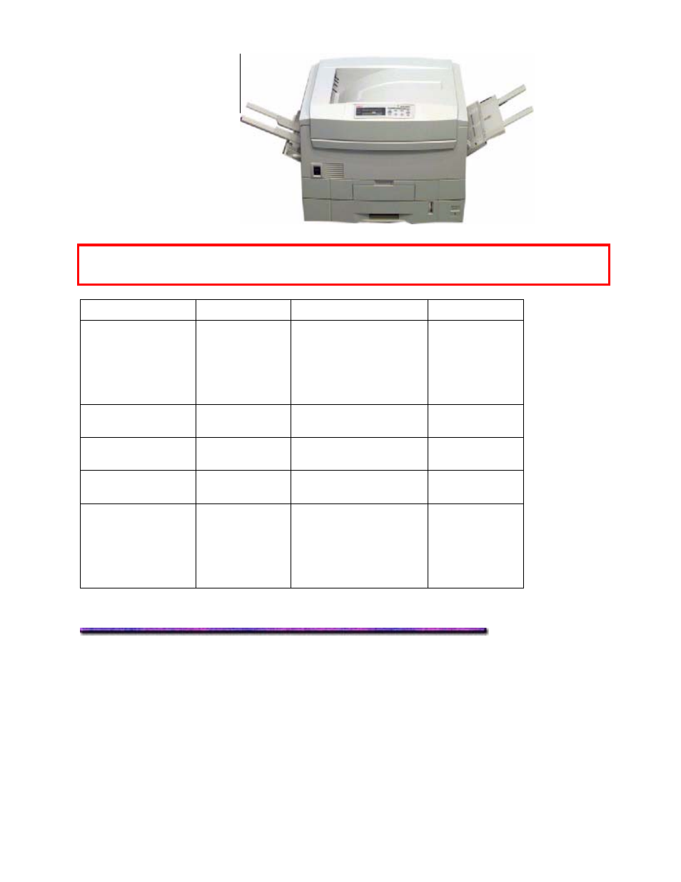 Print media specifications: duplex unit | Oki C 9400 User Manual | Page 28 / 453