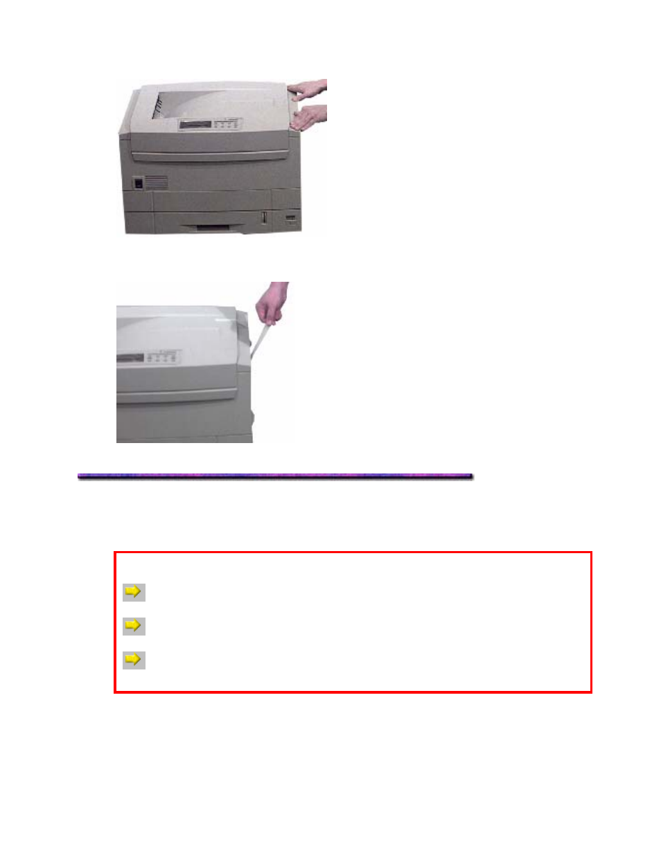 Pack the printer for shipment | Oki C 9400 User Manual | Page 376 / 453