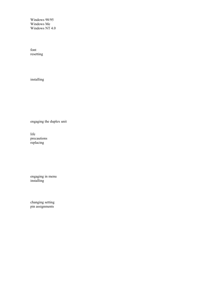 Oki C 9400 User Manual | Page 444 / 453