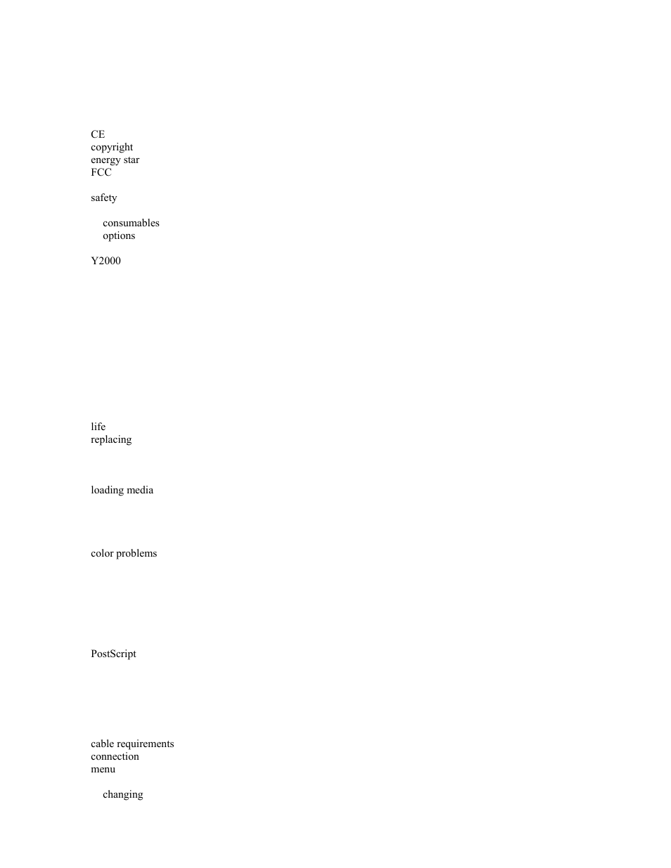 Oki C 9400 User Manual | Page 451 / 453