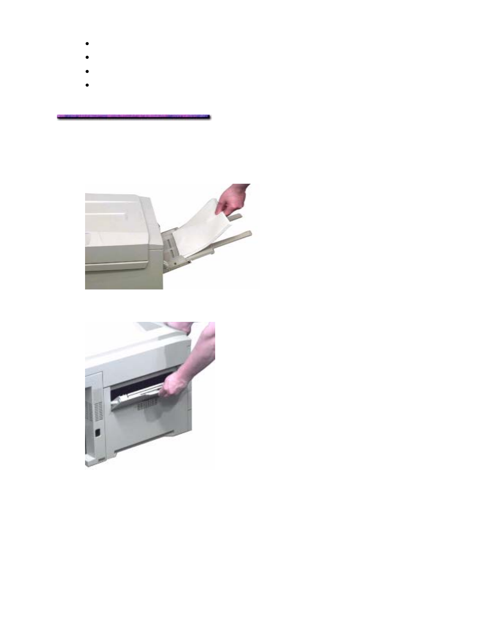 Printing thick paper using the macintosh | Oki C 9400 User Manual | Page 53 / 453