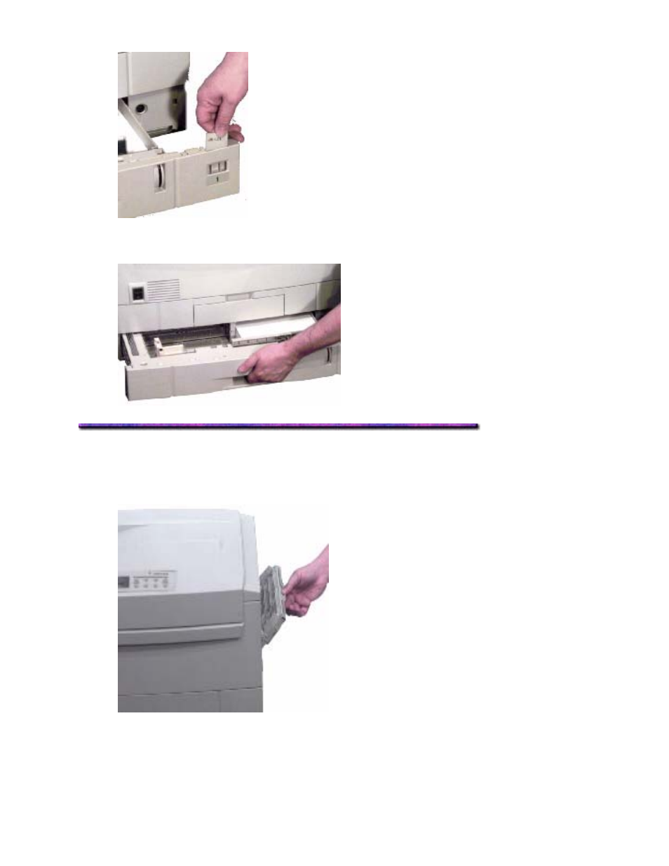 Loading print media in the multi-purpose tray | Oki C 9400 User Manual | Page 64 / 453