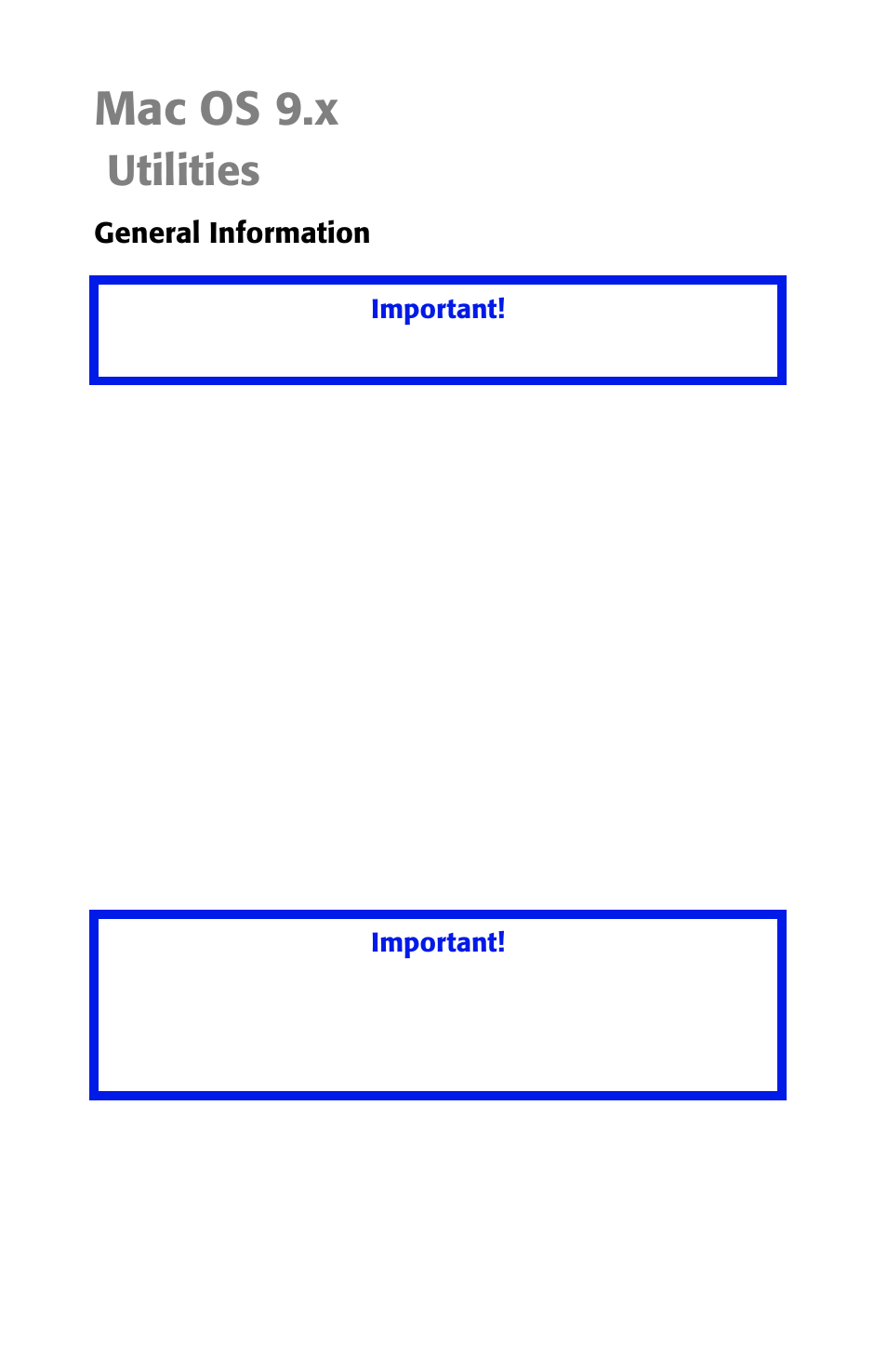 Utilities, General information, Mac os 9.x | Oki 2426 User Manual | Page 37 / 94