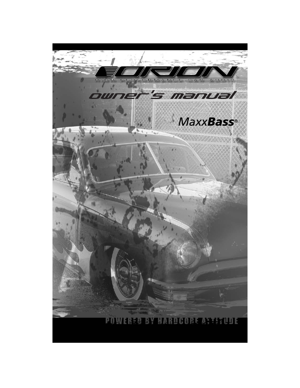 Orion Car Audio ORION MaxxBass User Manual | 17 pages