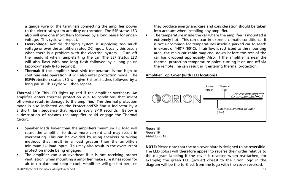 Orion Car Audio HCCA25001 User Manual | Page 20 / 126