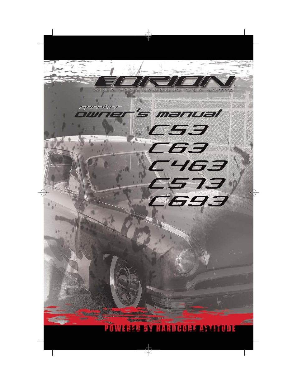 Orion Car Audio C693 User Manual | 4 pages