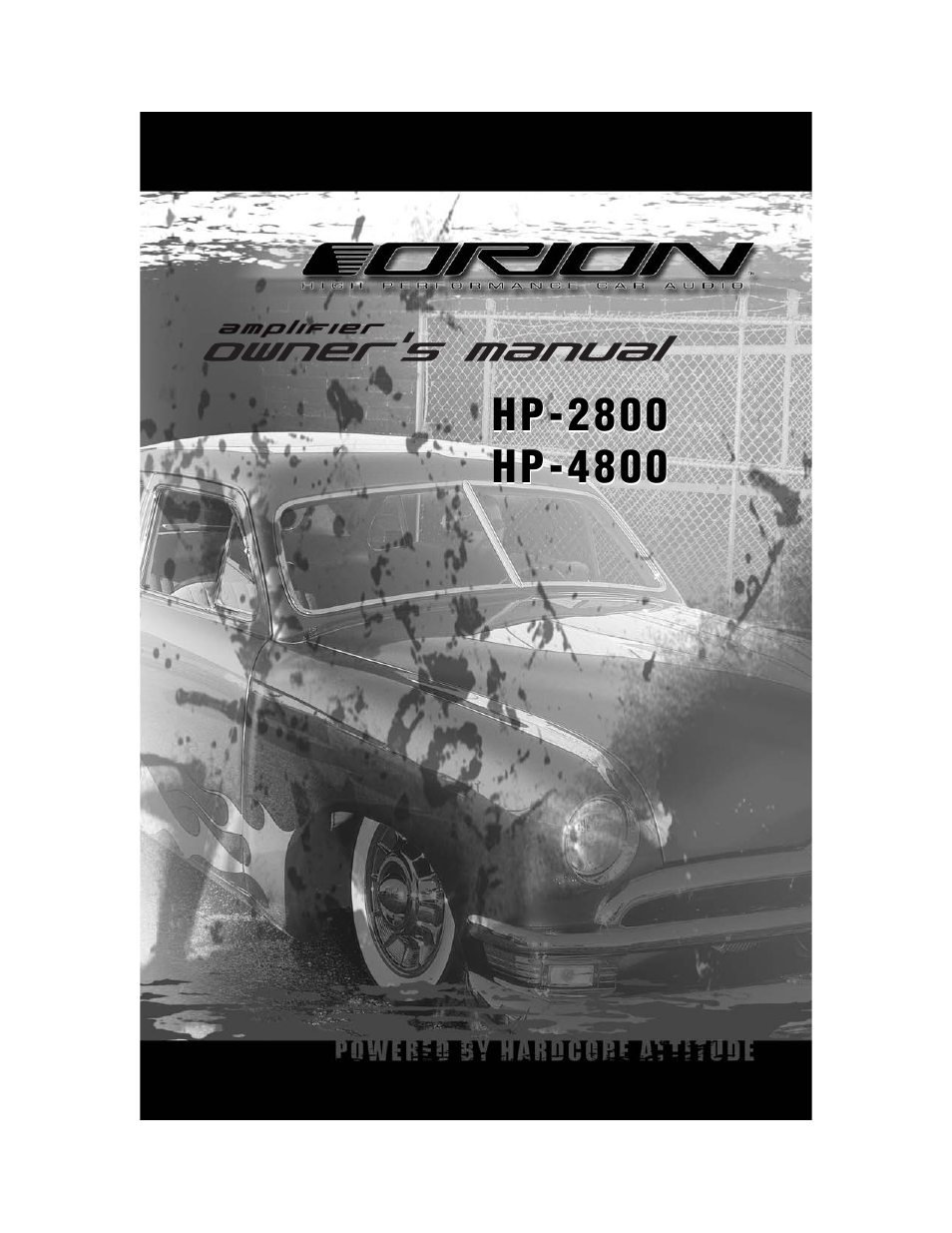 Orion Car Audio HP-4800 User Manual | 30 pages