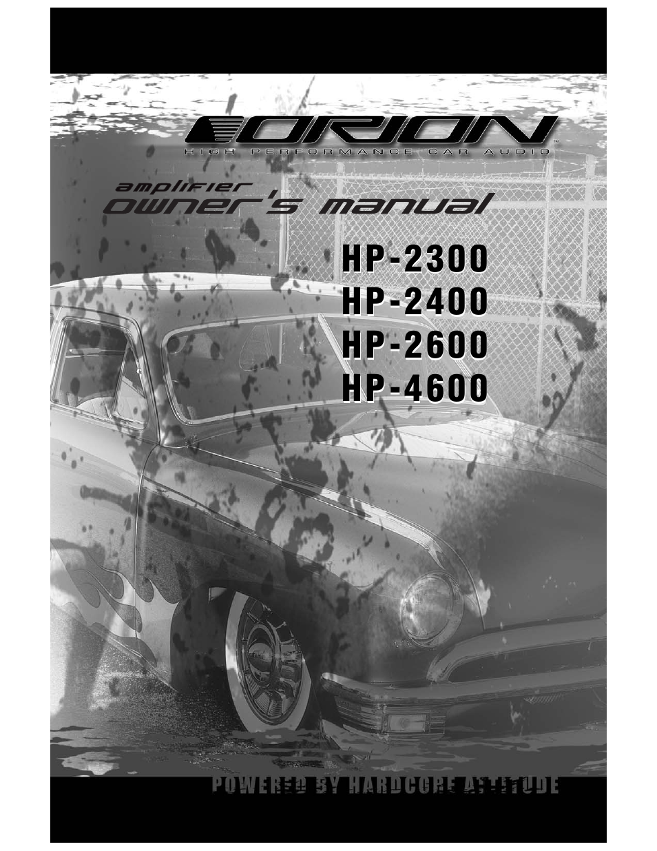 Orion Car Audio HP-2600 User Manual | 29 pages