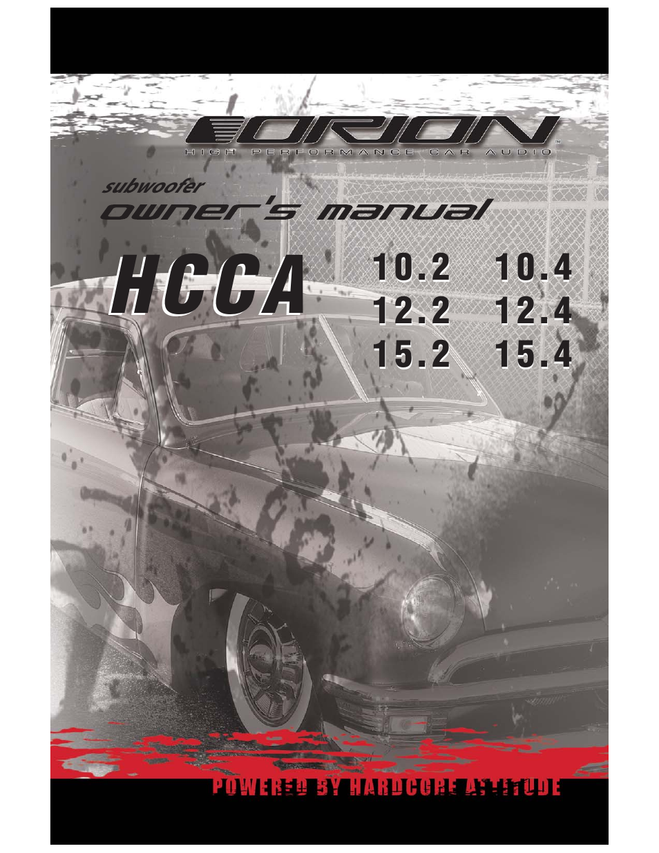 Orion Car Audio HCCA 15.2 User Manual | 23 pages