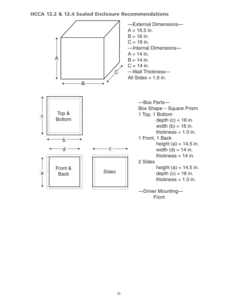 Orion Car Audio HCCA 10.4 User Manual | Page 20 / 26