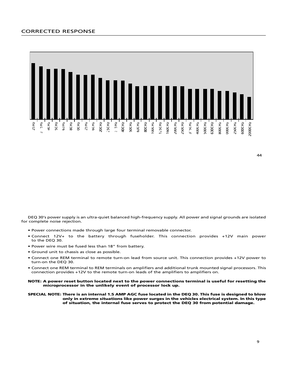 Orion Car Audio DEQ 30 User Manual | Page 10 / 27