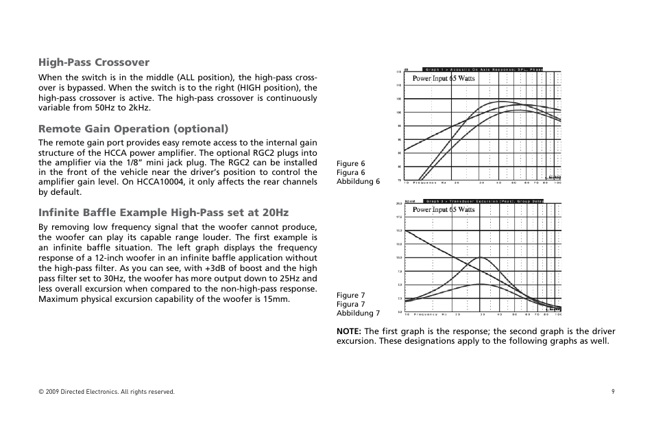 Orion Car Audio HCCA COMPETITION HCCA10002 User Manual | Page 10 / 126