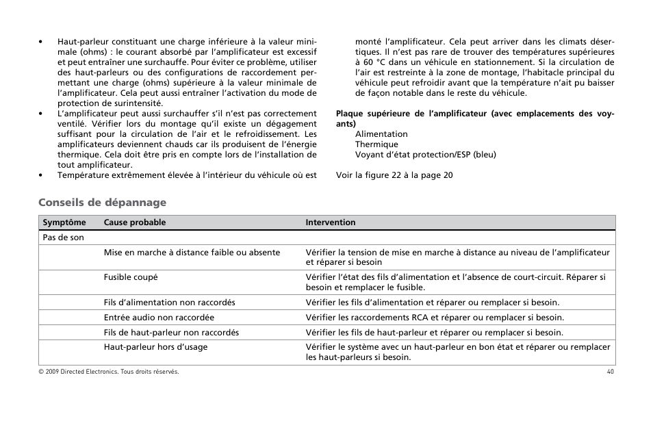 Onseils | Orion Car Audio HCCA COMPETITION HCCA10002 User Manual | Page 41 / 126