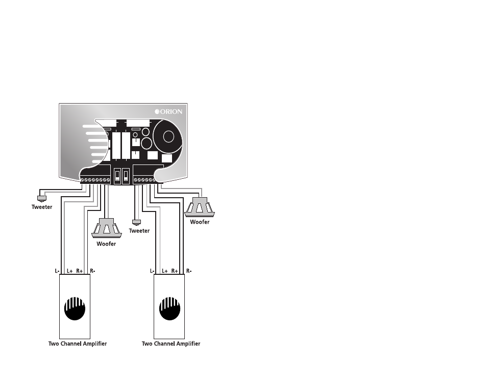 Speaker wiring | Orion Car Audio Orion HCCA Competition User Manual | Page 7 / 10