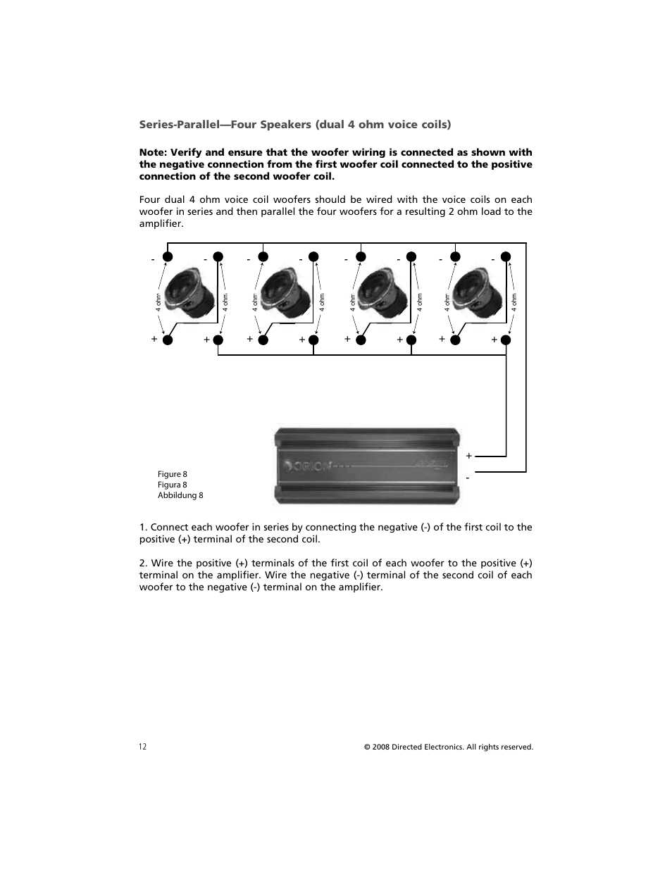 Orion Car Audio HCCA COMPETITION HCCA154 User Manual | Page 13 / 94