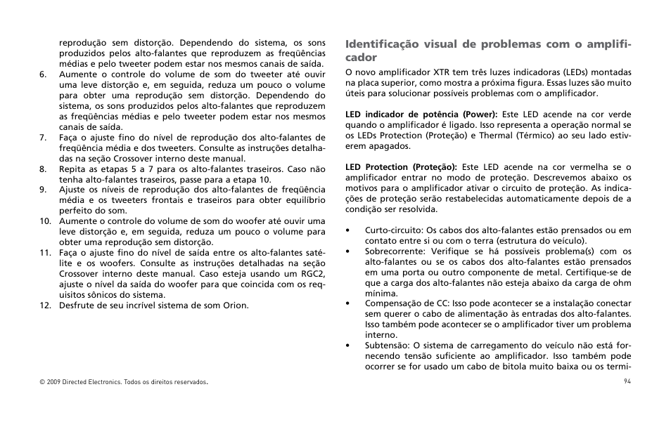 Orion Car Audio XTR15001 User Manual | Page 95 / 100