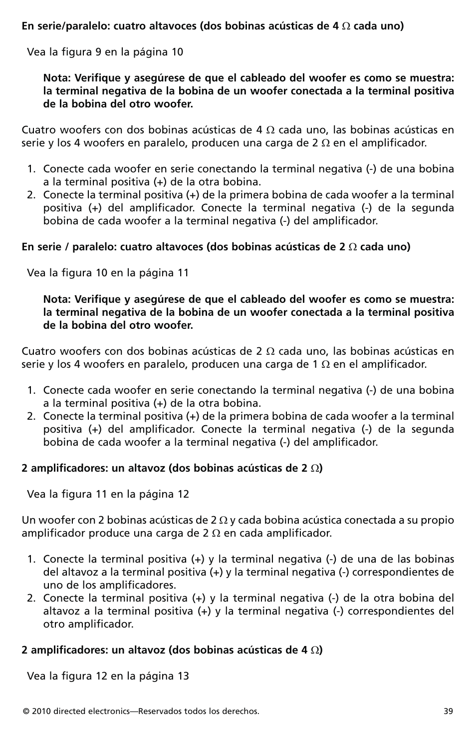 Orion Car Audio XTRPRO154 User Manual | Page 40 / 78