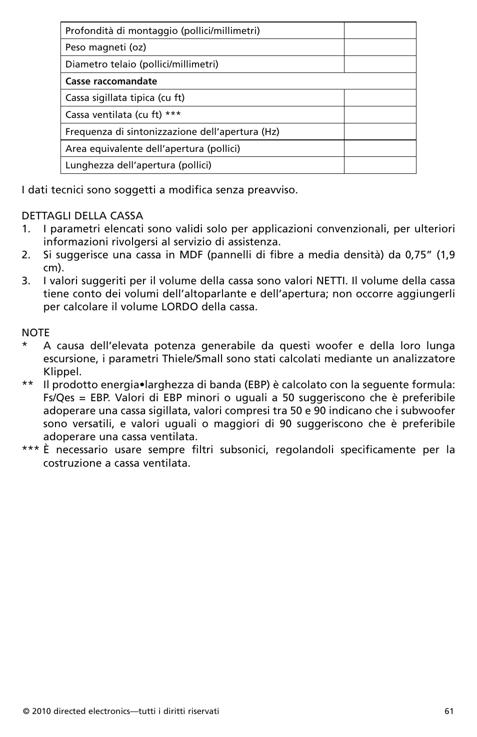 Orion Car Audio XTRPRO154 User Manual | Page 62 / 78