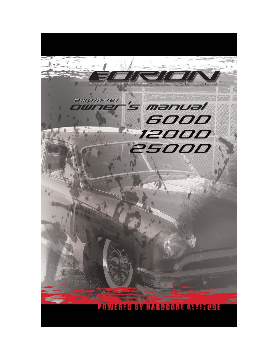 Orion Car Audio 2500D User Manual | 22 pages