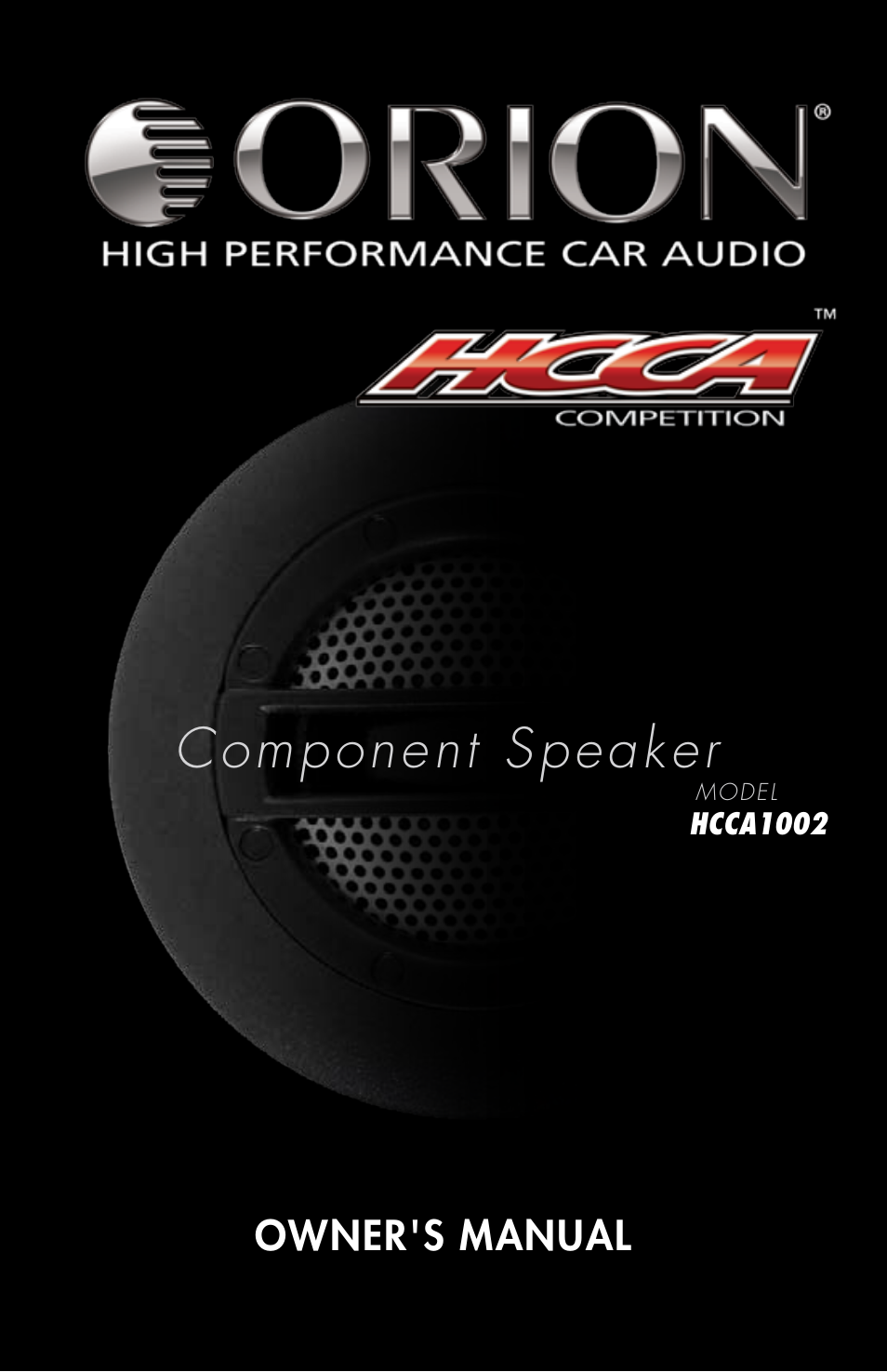 Orion Car Audio HCCA1002 User Manual | 30 pages