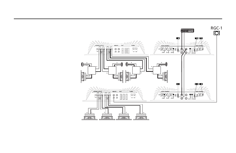 System planning, Rgc-1, System 2 page 13 | Orion Car Audio XTREME 600.4 User Manual | Page 13 / 44