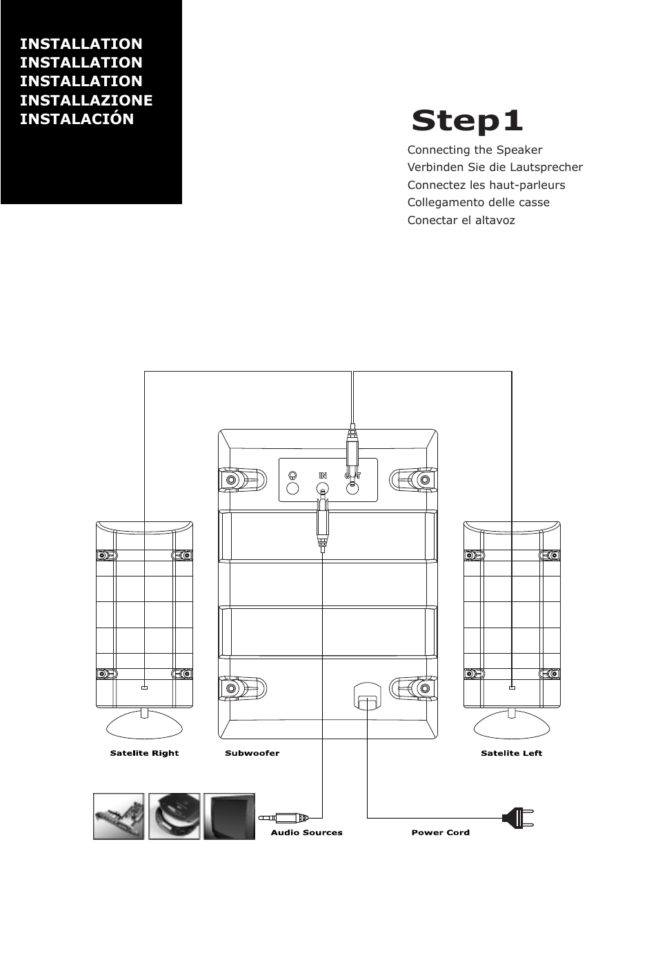 Step1 | Ozaki Worldwide CM688 User Manual | Page 3 / 7
