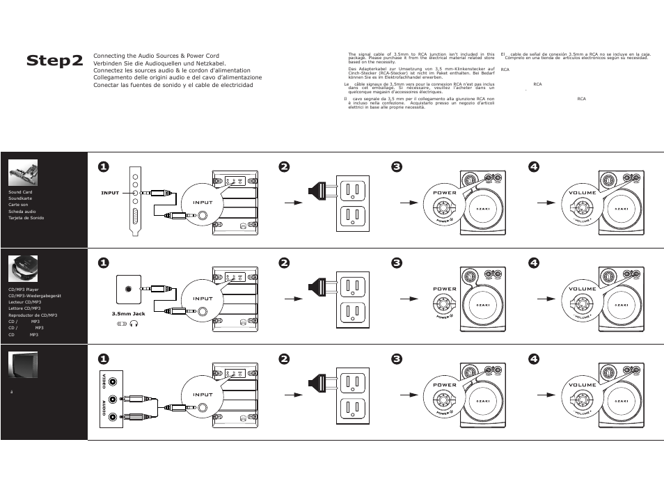 Step2 | Ozaki Worldwide CM688 User Manual | Page 4 / 7