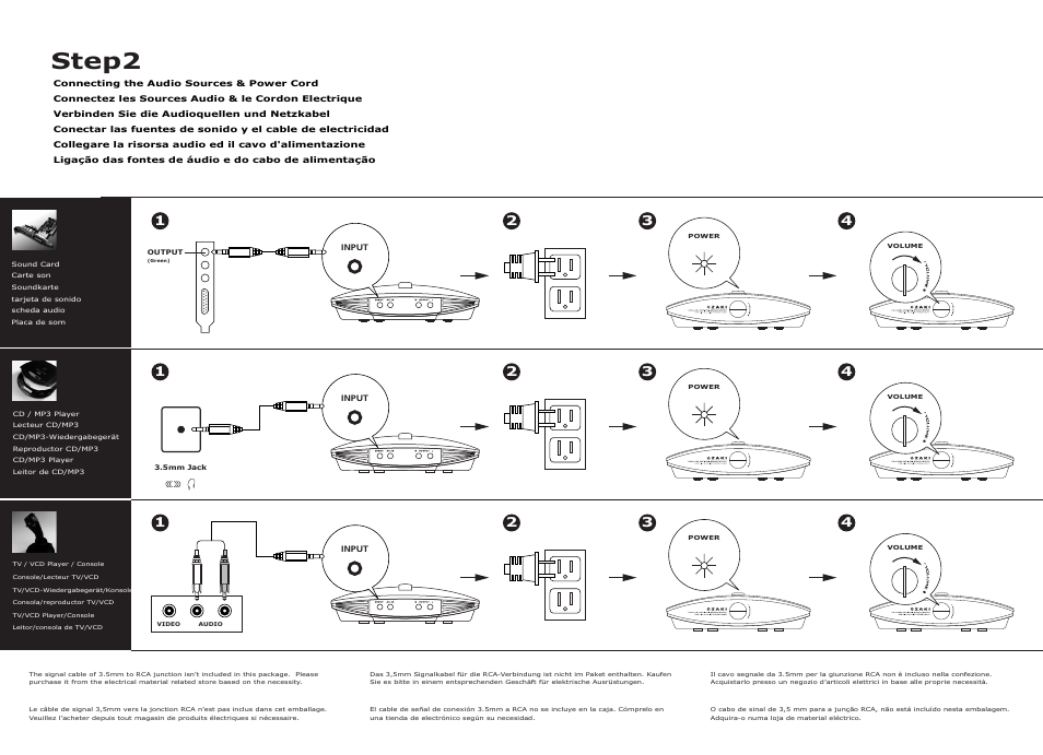 Step2 | Ozaki Worldwide DT1012 User Manual | Page 4 / 7