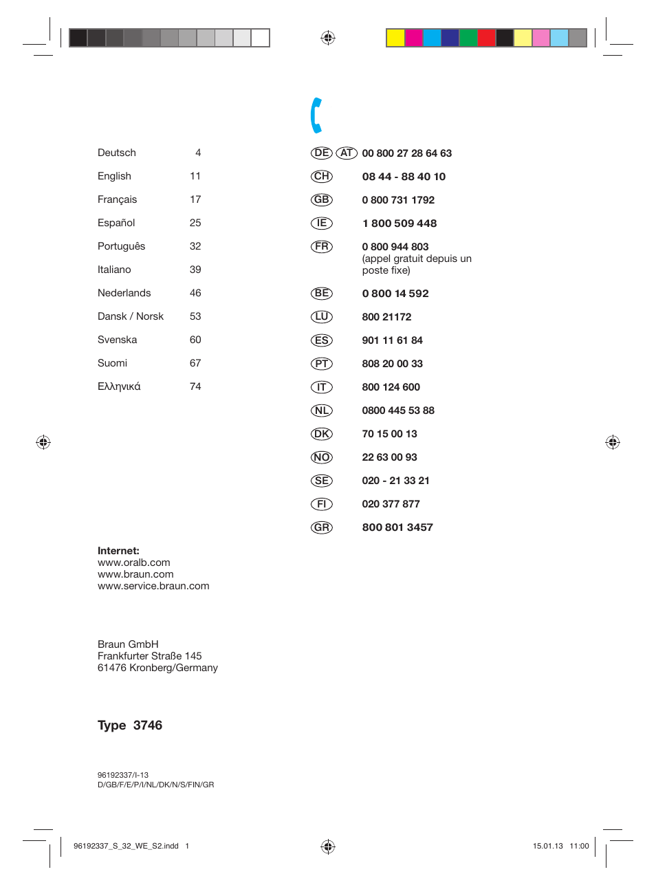 Oral-B Pulsonic Smart Series S 32.533.5 User Manual | Page 2 / 80