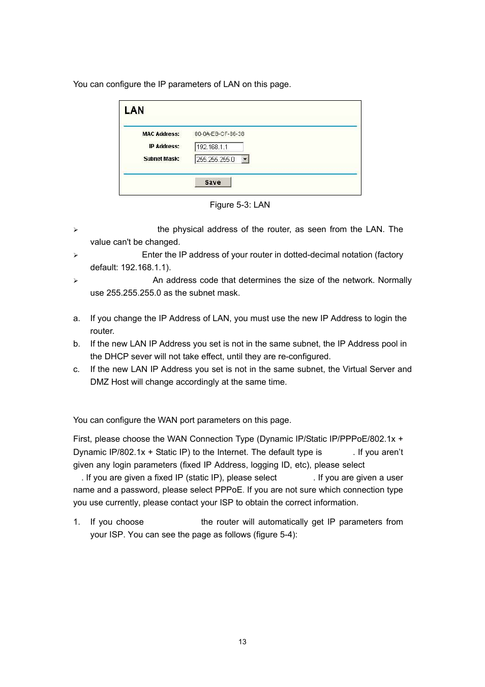 1 lan, 2 wan | Olitec RW400G User Manual | Page 17 / 65