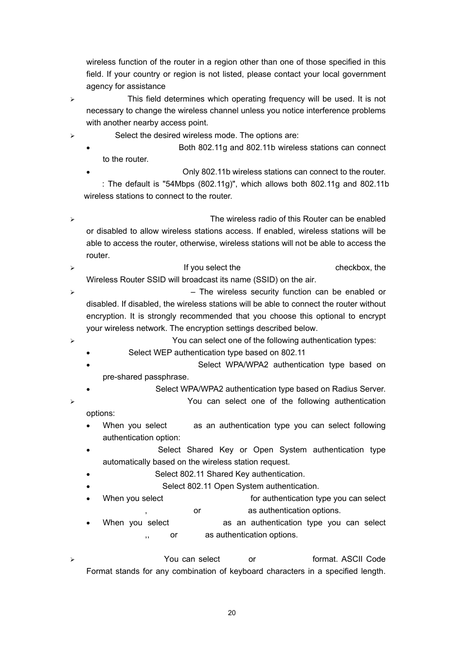 Olitec RW400G User Manual | Page 24 / 65