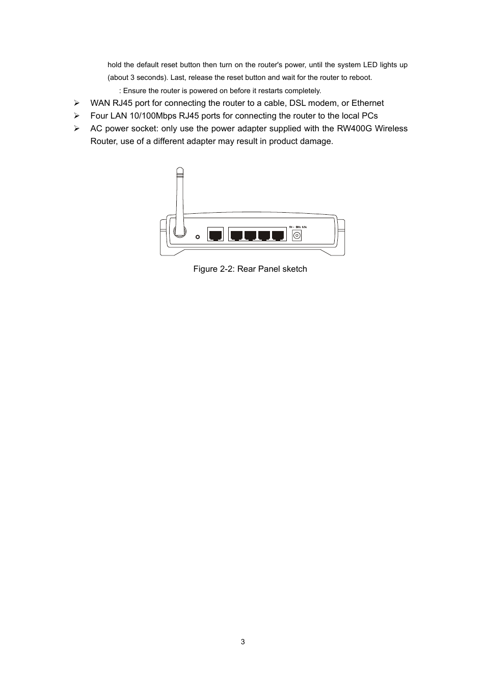 Olitec RW400G User Manual | Page 7 / 65